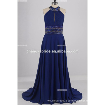 Beaded Stickerei Satin Schwangere Abendkleid für Frauen A-Linie Ballkleid